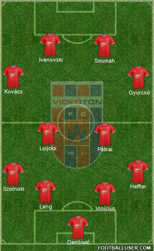 FC Fehérvár Formation 2015