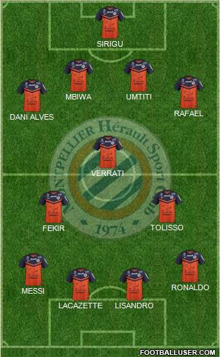 Montpellier Hérault Sport Club Formation 2015