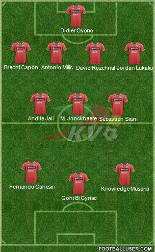 KV Oostende Formation 2015