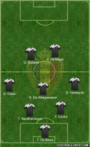 Belgium Formation 2015