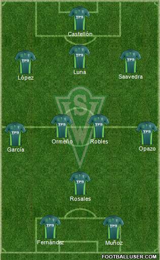 CD Santiago Wanderers S.A.D.P. Formation 2015