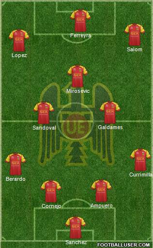 CD Unión Española S.A.D.P. Formation 2015