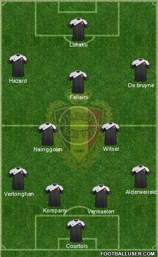 Belgium Formation 2015