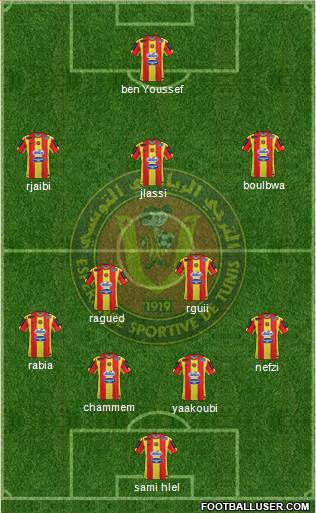 Espérance Sportive de Tunis Formation 2015
