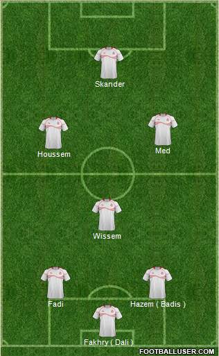 Tunisia Formation 2015