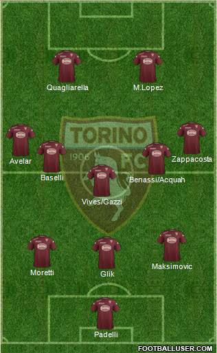 Torino Formation 2015