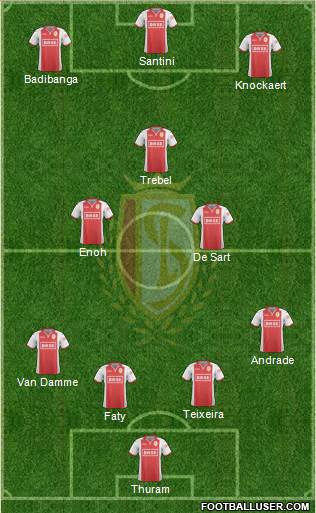 R Standard de Liège Formation 2015