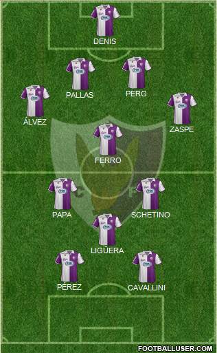 Centro Atlético Fénix Formation 2015