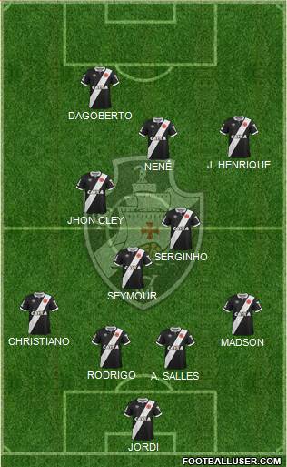 CR Vasco da Gama Formation 2015