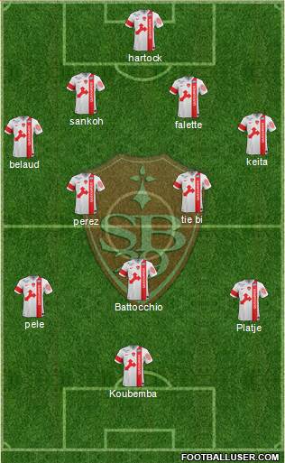 Stade Brestois 29 Formation 2015