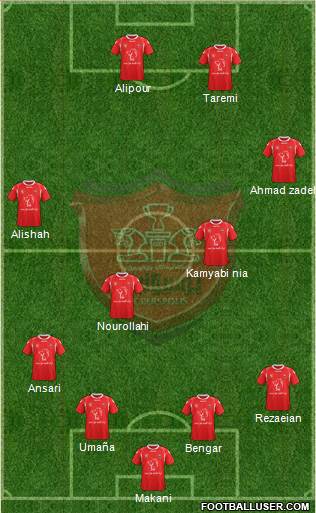 Persepolis Tehran Formation 2015
