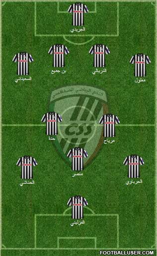 Club Sportif Sfaxien Formation 2015