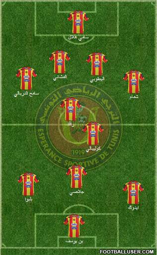Espérance Sportive de Tunis Formation 2015