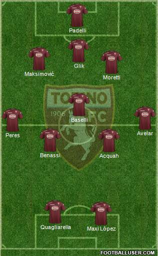 Torino Formation 2015