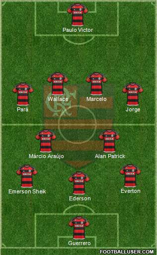CR Flamengo Formation 2015