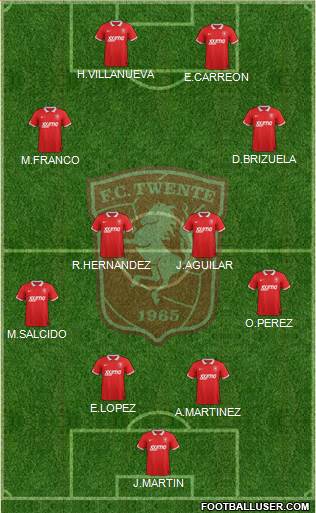 FC Twente Formation 2015