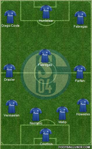 FC Schalke 04 Formation 2015