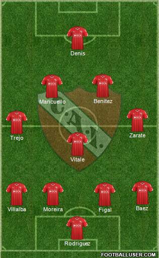Independiente Formation 2015