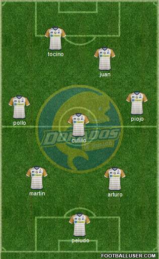 Club Dorados de Sinaloa Formation 2015