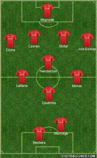 Liverpool Formation 2015