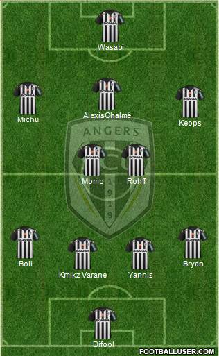 Angers SCO Formation 2015