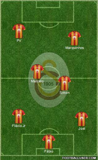 Galatasaray SK Formation 2015