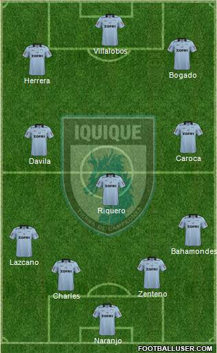 CD Municipal Iquique S.A.D.P. Formation 2015