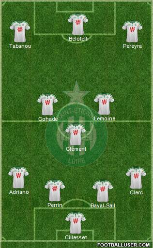 A.S. Saint-Etienne Formation 2015