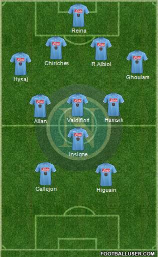 Napoli Formation 2015