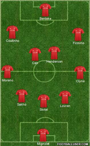 Liverpool Formation 2015