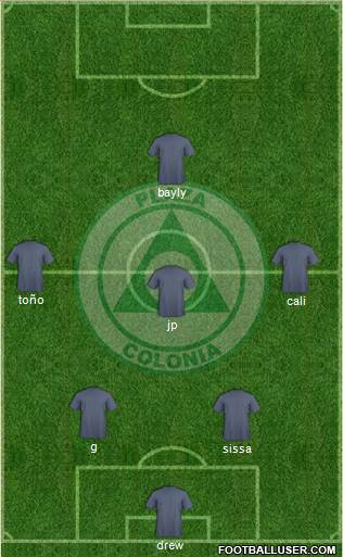 Club Plaza Colonia Formation 2015