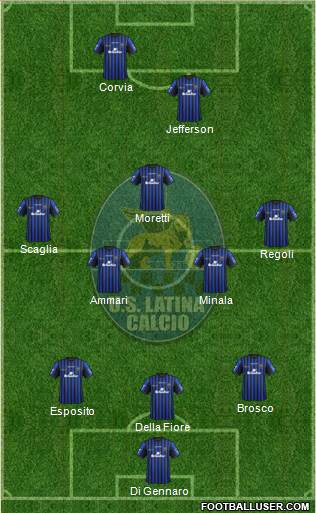 Latina football formation