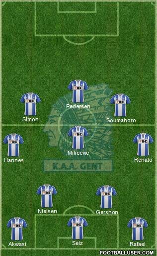 KAA Gent Formation 2015
