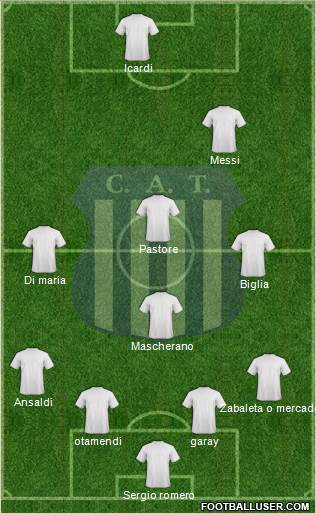 Talleres de Córdoba Formation 2015