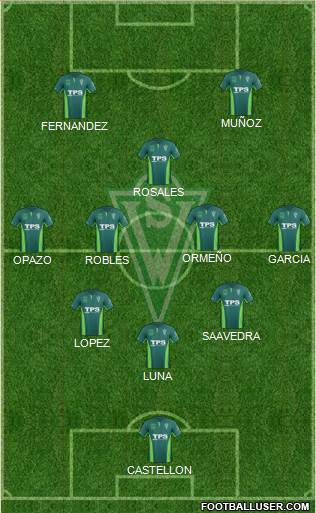 CD Santiago Wanderers S.A.D.P. Formation 2015