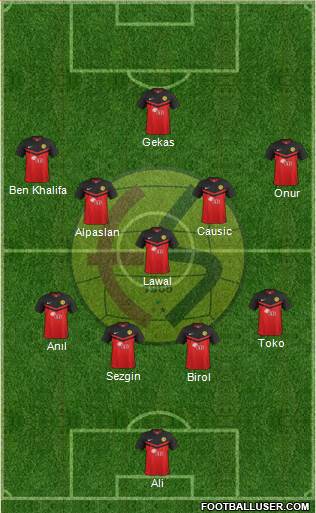 Eskisehirspor Formation 2015