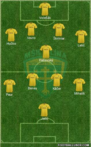 MSK Zilina Formation 2015