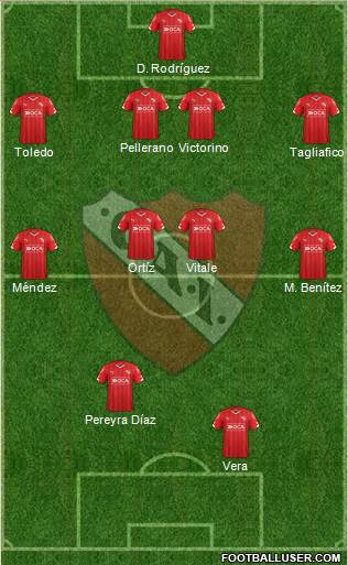 Independiente Formation 2015