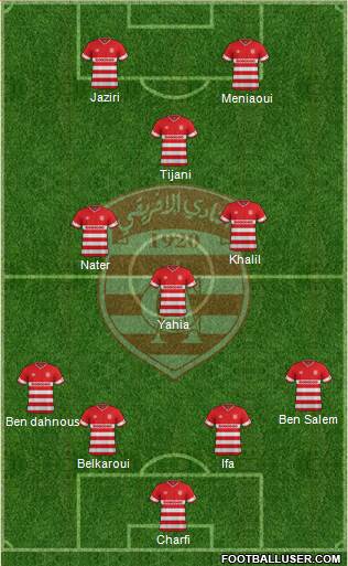 Club Africain Tunis Formation 2015