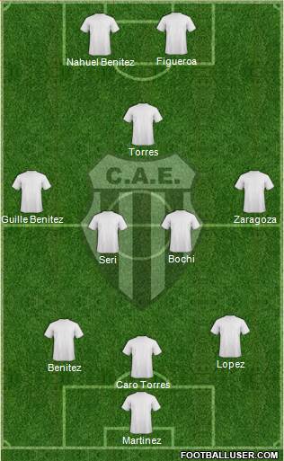 Estudiantes de Buenos Aires Formation 2015