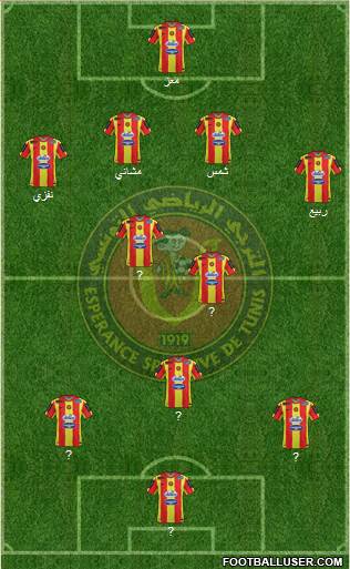 Espérance Sportive de Tunis Formation 2015