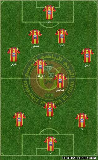 Espérance Sportive de Tunis Formation 2015