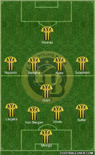 BSC Young Boys Formation 2015