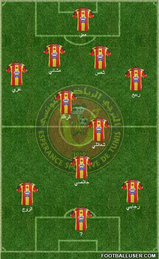 Espérance Sportive de Tunis Formation 2015
