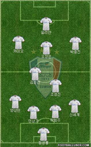 Suwon Samsung Blue Wings Formation 2015