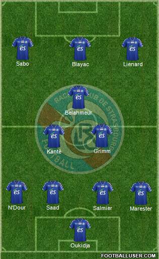 Racing Club de Strasbourg-Football Formation 2015
