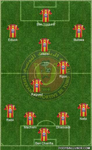 Espérance Sportive de Tunis Formation 2015