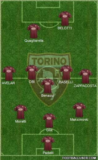 Torino Formation 2015