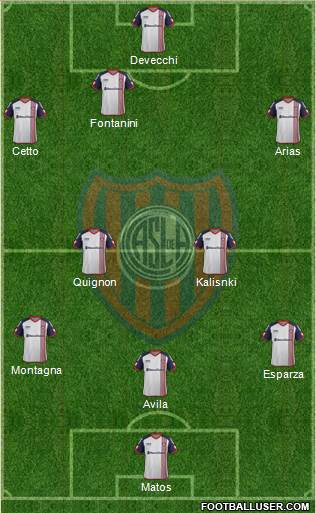 San Lorenzo de Almagro Formation 2015