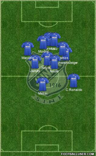 NK Junak Formation 2015